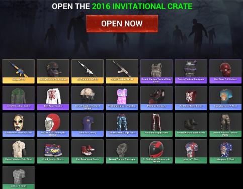 2016 Invitational Crate
